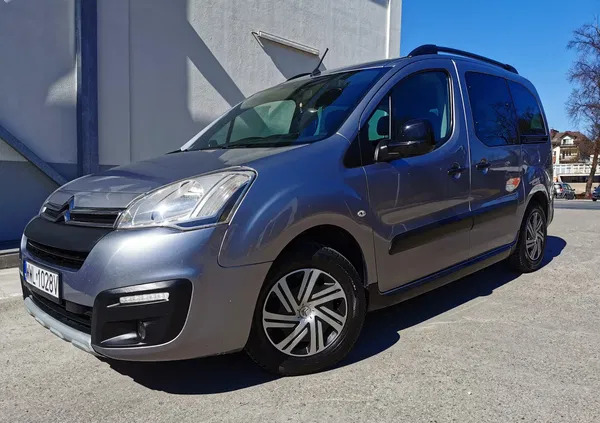 citroen warszawa Citroen Berlingo cena 34900 przebieg: 205206, rok produkcji 2015 z Warszawa